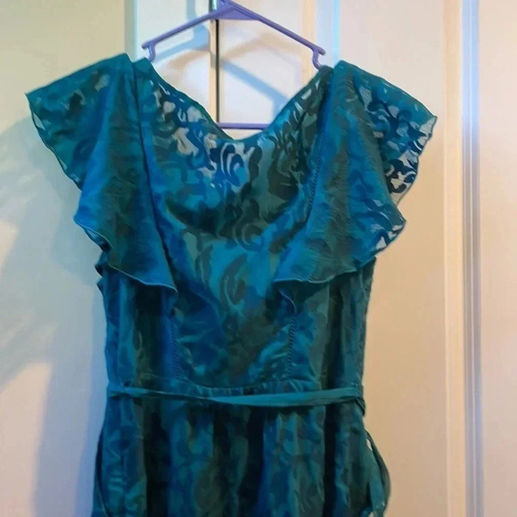 *Final Price* Anthropologie green dress brand new size 4 with pockets NWT - Picture 7 of 7